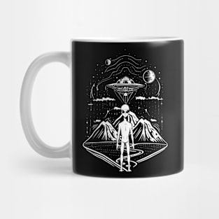 alien invasion Mug